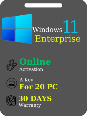 Win 11 Enterprise [ 20 PC ]