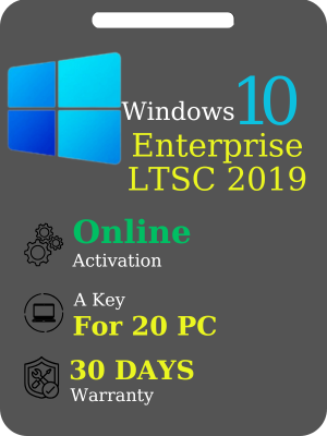 Win 10 Enterprise [ LTSC 2019 ] [ 20 PC ]