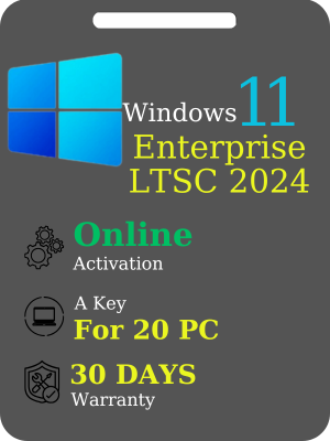 Win 11 Enterprise [ LTSC 2024 ] [ 20 PC ]